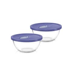Buy Mixing Bowl With Flexi Lid Set Of