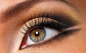 black eyeshadow eyelashes 149 makeup