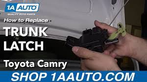 replace trunk latch 06 11 toyota camry