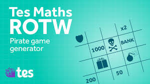 pirate game grid generator tes maths