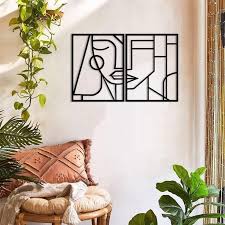 Art Geometric Metal Wall Decor