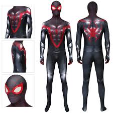 Miles morales with a super unique mechanic and an incredible aesthetic. Miles Morales Cosplay Suit Spider Man Miles Morales Ps5 Printed Costume