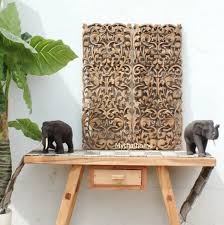 Thai Wood Carving Sculpture