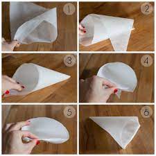 how to make a piping bag and nozzle at home