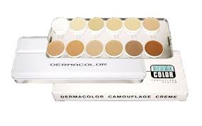 kryolan derma 12 colors palette pack