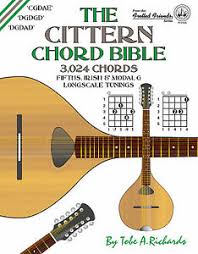 Details About Cittern Longscale Chord Bible 3 024 Chords New 2016 Edition