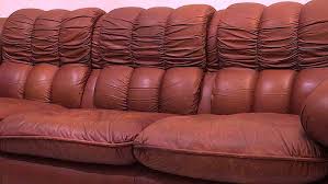 mid century italian leather sofa 1970s