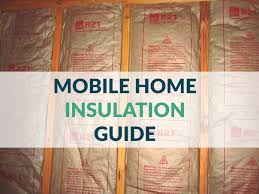 mobile home insulation guide types
