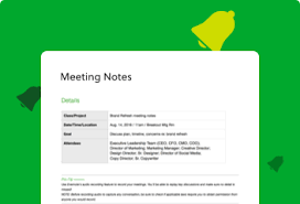 Note Templates Free Evernote Templates For Work School