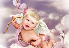 cute baby angel 3d and cg abstract