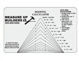 Roofing Slope Multiplier Roof Pitch Calculator