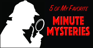 What question can you never answer yes to? 5 Of My Favorite Minute Mysteries Summer Camp Programming