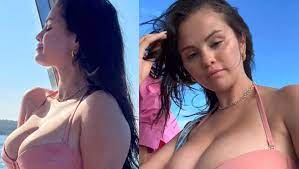 Selena Gomez Shares Sexy Pink Bikini Shots From Bachelorette Party Yacht