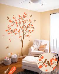 Nursery Wall Decoration White Tree