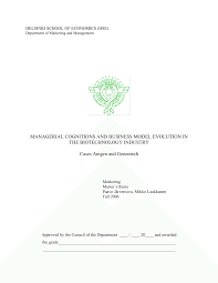 Pdf Managerial Cognitions And Business Model Evolution In