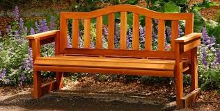 outdoor bench