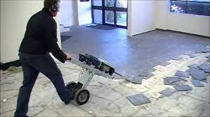 fastest way to remove floor tiles you