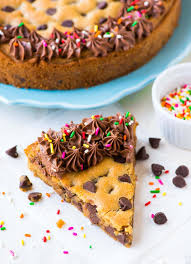 Here is my collection of cakes, cookies and desserts that you can easily prepare for your valentine. Cookie Cake Easy Recipe From Scratch Wellplated Com