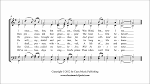 Amazing Grace - Choir SATB Sheet Music - YouTube