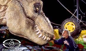 Bringing jp's spitter to life. Jurassic Park T Rex Robot As Dangerous As A Real Dinosaur Stan Winston School Of Character Arts