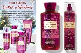 Wishing you the warmest hot chocolate on the coldest days—with whipped topping and sprinkles that. Bath Body Works A Thousand Christmas Wishes Fragrance Collection The Perfume Girl