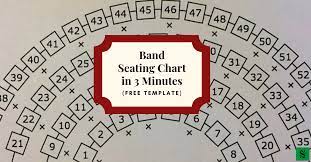 band seating chart in 3 minutes free