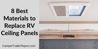 Correspondingly, how much does it cost to replace an rv refrigerator? 8 Best Materials To Replace Rv Ceiling Panels