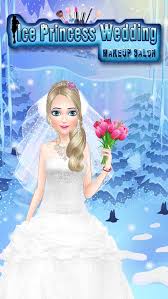 ice princess wedding makeover by