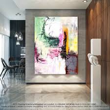 Abstract Canvas Art Large Painting On