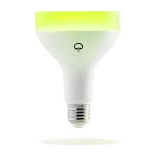 Lifx 75 Watt Equivalent Br30 Dimmable Wi Fi Smart Connected Led Light Bulb In Color Changing 1 Bulb Lthdbbr30e26 The Home Depot