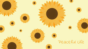 free sunflower desktop wallpaper eps
