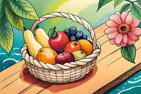 Fruit Basket Graphic By 1xmerch