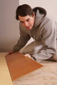 how to lay laminated flooring over