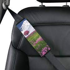 Flowers Car Seat Belt Cover