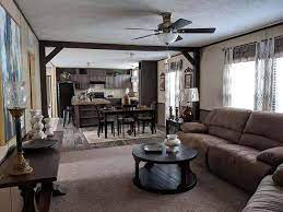 single wide mobile home living rooms