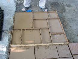inexpensive diy cement patio your
