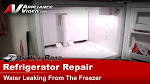 Kenmore Refrigerator Leaking Water - Repair Parts