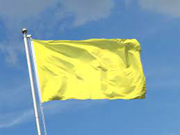 Gelbe Flagge - Gelbe Fahne kaufen - FlaggenPlatz Onlineshop