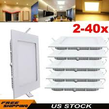 12w Led Recessed Panel Lights Ceiling