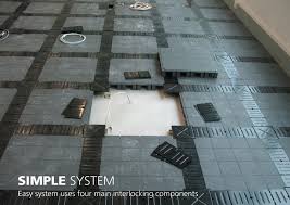 raised flooring system commercial