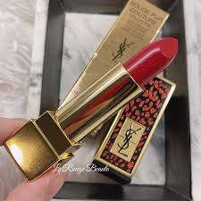 yves saint lau holiday edition rouge pur couture lipstick 137 wildly bordeaux
