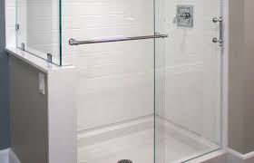 how to clean overlapping sliding shower