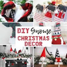 festive diy gnome christmas decorations