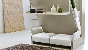 Murphy Wall Bed Couch Combo With A
