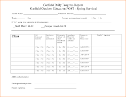 26 Images Of Student Daily Progress Report Template Leseriail Com