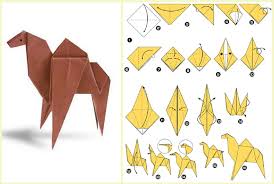 Правоъгълен лист цветна хартия, линийка, прост молив, ножици и лепило. Obiknoveno Origami Za Deca Na 5 6 Godini Origami Ot Hartiya