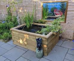 Raised Garden Pond Ideas For Backyard