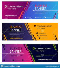 business banner design vector art