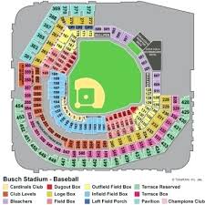 Busch Stadium Seating Universalcity Co