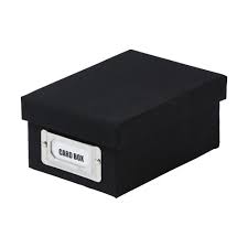 For this, they use various marketing tools to promote their business and get an impressive recognition. J Burrows Business Card Storage Box Black Officeworks